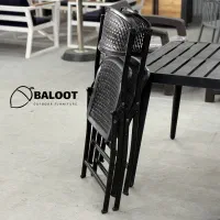 صندلی فلزی تاشو کافه|صندلی و نیمکت|خمینیشهر, |دیوار