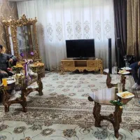 پرده  پشت پرده همراه چوپ پرده