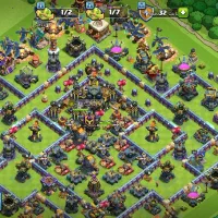 اکانت کلش آف کلنز تان 17 لول 260 مکس