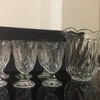 پارچ و لیوان نو با جعبه