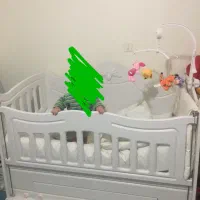 تخت و کمد ویترینی کودک|تخت و سرویس خواب|تهران, حکمت|دیوار