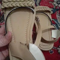 سماور پلاستیکی عروسکی کفش سندل ۲عدد عروسک خرسی