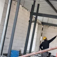 اجرای والپست(نبشی کشی) و دیوار چینی(هبلکس AAC)