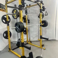 دستگاه کراس اسمیت به همراه وزنه خشتی|تجهیزات ورزشی|شیراز, عادل آباد|دیوار