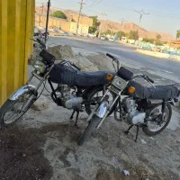 فروش دوعدد موتور سیکلت آغاجاری