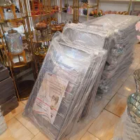 بند رخت فلزی اک|بندرخت و رخت‌آویز|قم, شهرک فاطمیه|دیوار