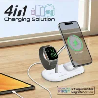 شارژر وایرلس رومیزی پرومیت مدل synergy-pro|لوازم جانبی موبایل و تبلت|بندرعباس, |دیوار