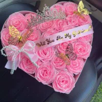 دسته گل رنگارنگ کادویی، گل روبانی فانتزی با عروسک|اسباب‌‌بازی|اردبیل, |دیوار