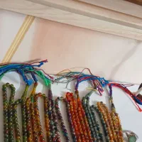 تسبیح کهربا پرچمی