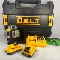 تراز لیزری ۳خط ۳۶۰درجه لنز فلزی دیوالت