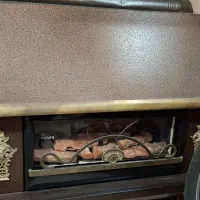 بخاری گازی شومینه ومعمولی|بخاری، هیتر، شومینه|ایلام, |دیوار