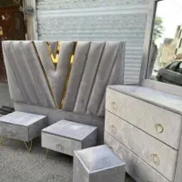 سرویس خواب شیاری طوسی روشن وکیل زاده|تخت و سرویس خواب|پرند, فاز ۶|دیوار