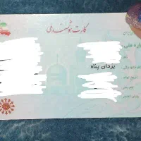 کارت ملی هوشمند پیدا شده در محدوده پارک مادر