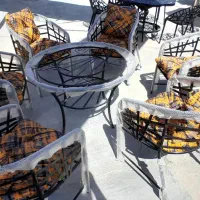 مبلمان باغی و میز آتشدان طرح بنان لیواری jsji۱۹۹|مبلمان خانگی و میز عسلی|چهارباغ, |دیوار