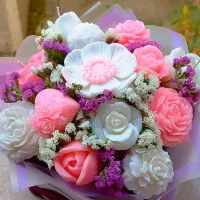 باکس گل شمع