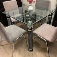 میز نهار خوری|میز و صندلی غذاخوری|رشت, گلزاران|دیوار