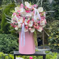 باکس گل تاج گل