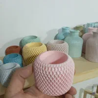 جا شمعی  گلدان دکوری تزئینی گل|بدلیجات|سبزوار, گلشن|دیوار