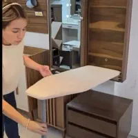 قفسه/آینه ریلی/کتابخانه /وردستی مبلی/میز اتوتاشو|کتابخانه، شلف، قفسه‌های دیواری|اصفهان, بهارستان|دیوار