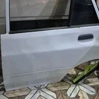 در پراید سمت راننده عقب