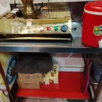 میز کار فلزی با صفحه استیل در فارسان|مبلمان اداری|فارسان, |دیوار