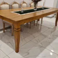 فروش میز ناهار خوری ده نفره در حد نو