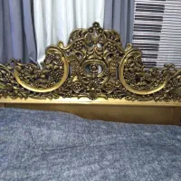 تخت خواب تمام چوب