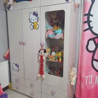 تخت،پاتختی و کمد سه در کودک|اسباب و اثاث بچه|پاکدشت, پاکدشت (مامازند)|دیوار