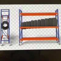 ایزی راک قفسه فلزی انباری با تحمل بالا در هر طبقه