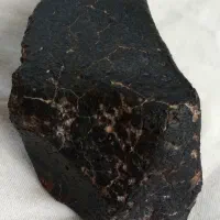 شهابسنگ زیبای کلکسیونی باپوسته کامل