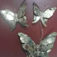 پروانه برنزی نو|ساعت دیواری و تزئینی|سهند, |دیوار