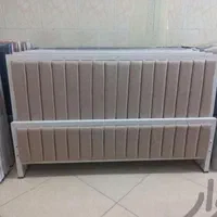تخت خواب دونفره فلزی خسروی طرح ( خیاری )|تخت و سرویس خواب|مشهد, ایثارگران|دیوار