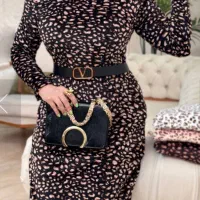 پیراهن بلند مخمل