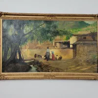 تابلو نقاشی رنگ روغن