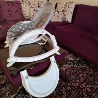 نی نی لای لای سه کاره و روروئک|تخت و صندلی بچه|شیراز, گلشن|دیوار