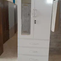 کمد لباس دو درب ۳ کشو