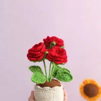 گل بافتنی|گل مصنوعی|اصفهان, جلالیه|دیوار