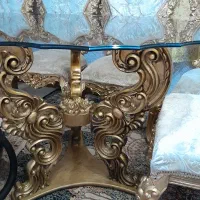 میز نهار خوری ۶نفره چوب راش پارچه ترک|میز و صندلی غذاخوری|تهران, فاطمی|دیوار