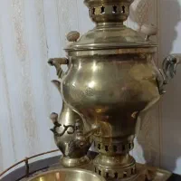 سماور برنج|کلکسیون اشیاء عتیقه|پاکدشت, پاکدشت (مامازند)|دیوار