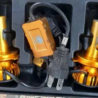 هدلایت D65 پایه h4یا سه خار نور پایین و بالا سفید|قطعات یدکی و لوازم جانبی|رودسر, |دیوار