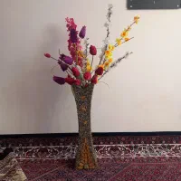 باسلام گلدان باگلها وموکت