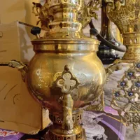 سماور زغالی تمام بزنج