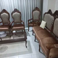 مبلمان استیل ۹ نفره