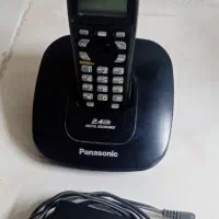 دو عددتلفن بی سیم پاناسونیک|تلفن رومیزی|مشهد, انقلاب|دیوار