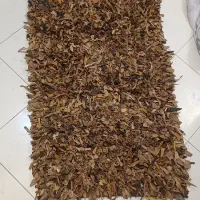 فرش شگی چرم اصل مارک مدنو طول ۲عرض ۱/۵۰
