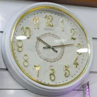 ساعت 50 سانتی آرام گرد مارک سیکو و لارنت|ساعت دیواری و تزئینی|قم, ارم|دیوار