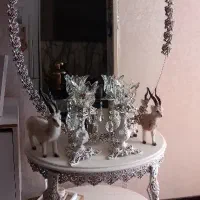 آینه شمعدان نو مناسب جهیزیه