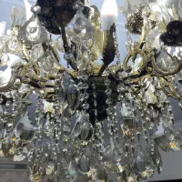 لوستر تمام برنز ۲۴ شعله