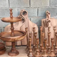 فروش ظرف های چوبی سفارش چوبی پذیرفته میشود