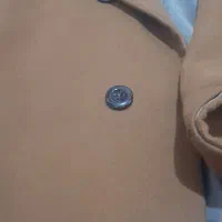 پالتو رسپینا یقه ایتالیایی رنگ شتری|لباس|شاهین‌شهر, شهرک میلاد|دیوار